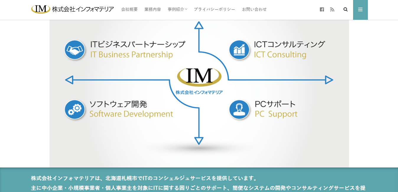 株式会社インフォマテリアの株式会社インフォマテリア:ITインフラ構築サービス